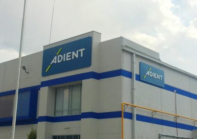 Adient dual wall signs, Lerma MX