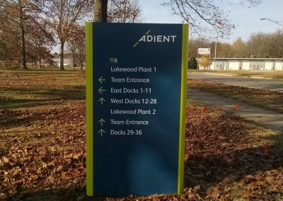 Adient large directional, holland MI