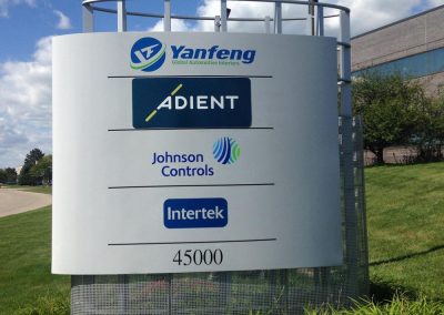Adient Yanfeng Johnson control branded tenant panel