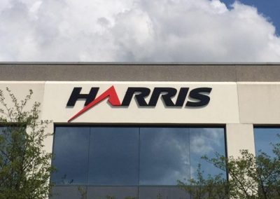 Harris exterior letters