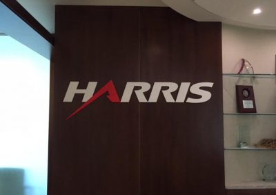 Harris interior letters