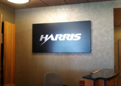 Harris interior plaque