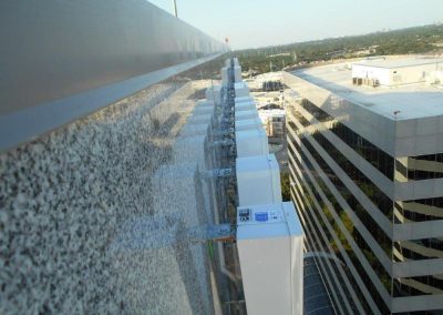 Willis Towers Watson channel letters exterior sign detail