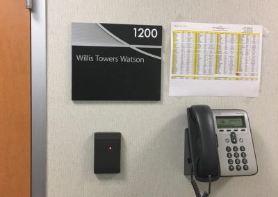 Willis Towers Watson wayfinding