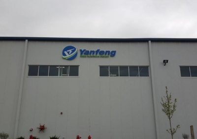 Yanfeng channel letters -Belvidere, IL
