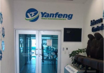 Yanfeng interior plate letters - Derrmedero, MX