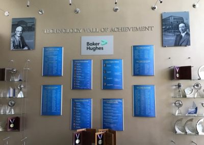 Baker Hughes Interior Wall Sign