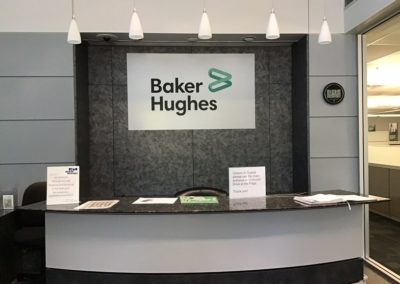 Baker Hughes Interior Wall Sign