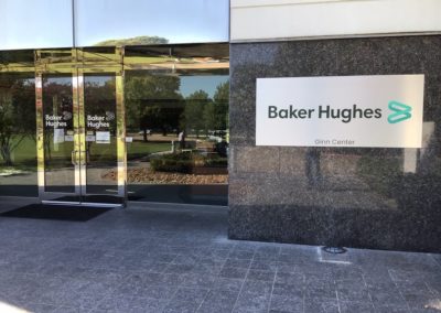 Baker Hughes Exterior Sign and Door Vinyl