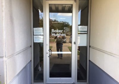 Baker Hughes Door Vinyl