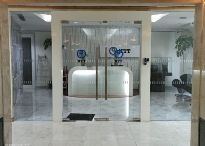 NTT Vinyl on doors