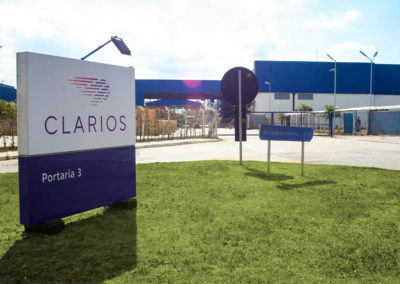 Clarios Exterior Sign Monument