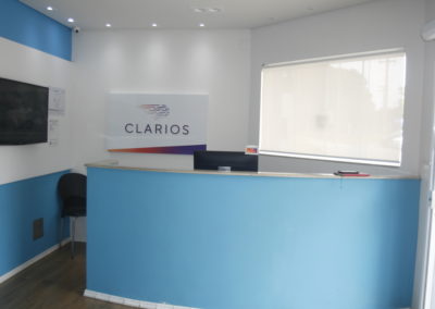 Clarios Interior Sign