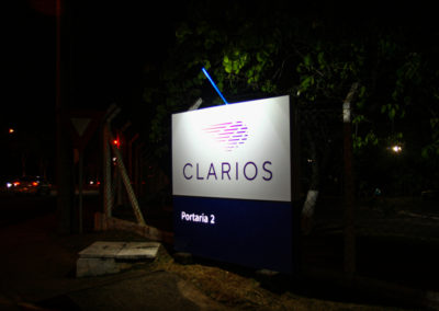 Clarios Exterior Sign Monument