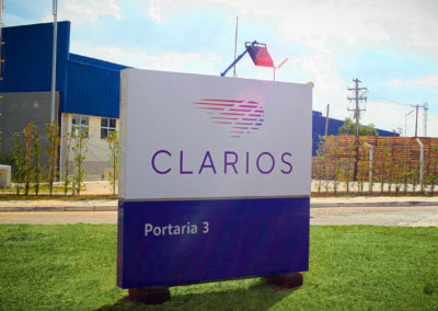 Clarios Monument Sign