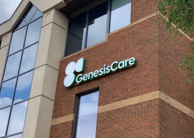 Genesis Care Exterior Sign
