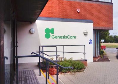 Genesis Care Exterior Sign