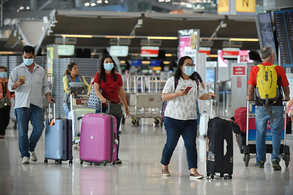 Traveling Through Airport with Family