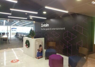 Entain Interior Branding by TISA