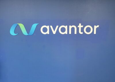 Avantor signage for business by TISA