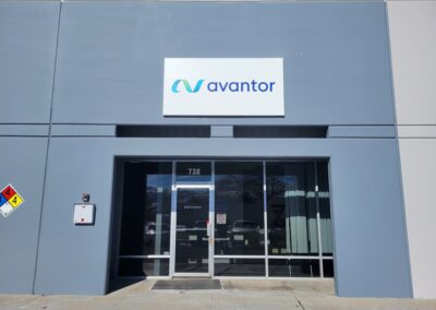 Avantor signage for business by TISA